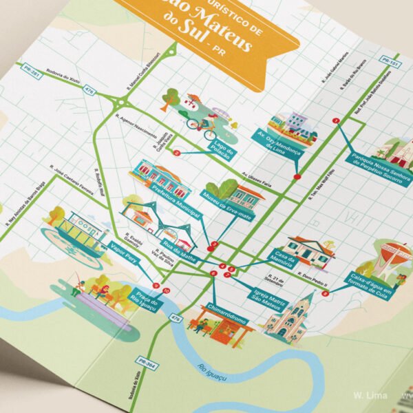 Design de Mapa Turístico